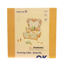 Tooky Toy TP528 Toaletka Małej Księżniczki Motyl