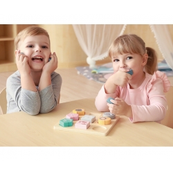 Viga 44012 PolarB Układanka 2w1 Puzzle - kształty