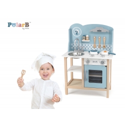 Viga 44047 PolarB Kuchnia z akcesoriami silver-blue