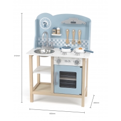 Viga 44047 PolarB Kuchnia z akcesoriami silver-blue