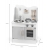 Viga 44049 PolarB Kuchnia z akcesoriami eco gray
