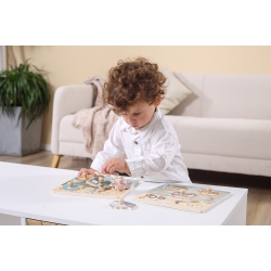 Viga 44068 PolarB Puzzle z uchwytami - zwierzęta