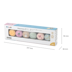 Viga 44087 PolarB Drewniane makaroniki