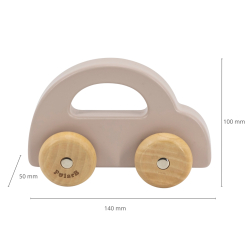 Viga 44225 PolarB Drewniane autko dla malucha