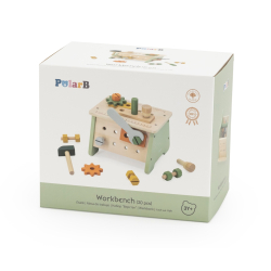 Viga 44249 PolarB Skrzynka 2w1 - stolik małego majsterkowicza