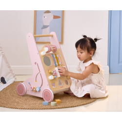 Viga 44259 PolarB Edukacyjny chodzik dla dzieci - pink