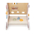 Viga 44259 PolarB Edukacyjny chodzik dla dzieci - pink
