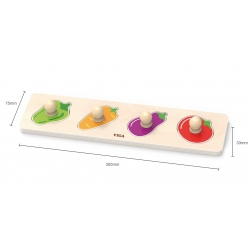 Viga 44532 Pierwsze puzzle z uchwytami - warzywa
