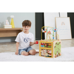 Viga 44591 Kostka edukacyjna 5w1 z labiryntem przestrzennym