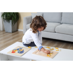 Viga 44611 Puzzle na podkładce z uchwytami - Pies