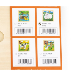 Viga 44622 Puzzle na podkładce 9 elementów - Owca