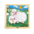 Viga 44622 Puzzle na podkładce 9 elementów - Owca