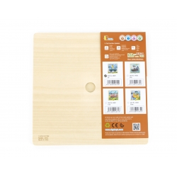 Viga 44629 Puzzle na podkładce 9 elementów - auto