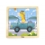 Viga 44629 Puzzle na podkładce 9 elementów - auto