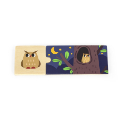 Viga 44675 Drewniane puzzle - Mój dom