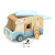 Viga 44688 Drewniany kamper