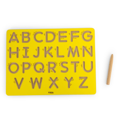 Viga 44696 Drewniana tablica kreślarska - wielkie litery