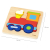 Viga 44783 Drewniane puzzle – lokomotywa