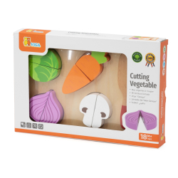 Viga 44790 Zabawa w krojenie – kolorowe warzywa