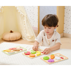 Viga 44790 Zabawa w krojenie – kolorowe warzywa