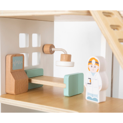Viga 44802 Drewniany szpital z akcesoriami