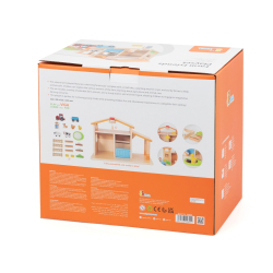 Viga 44804 Drewniana farma z akcesoriami