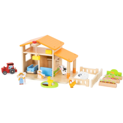 Viga 44804 Drewniana farma z akcesoriami