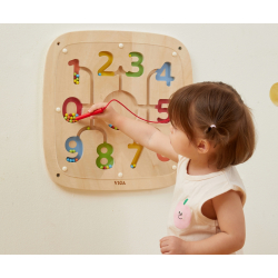 Viga 44811FSC Tablica edukacyjna - magnetyczna zabawa z liczbami