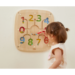 Viga 44811FSC Tablica edukacyjna - magnetyczna zabawa z liczbami
