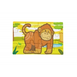 Viga 50068 Zestaw puzzli - safarii