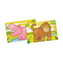 Viga 50068 Zestaw puzzli - safarii