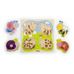 Viga 50131 Puzzle na podkładce - owady