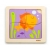 Viga 50144 Puzzle na podkładce - rybka
