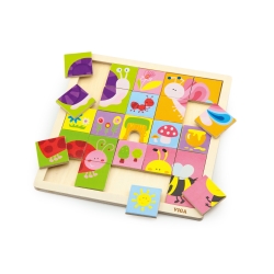 Viga 50150 Kreatywne puzzle - życie w ogrodzie