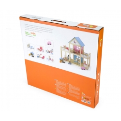 Viga 50255 Dwupoziomowy domek dla lalek