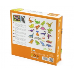 Viga 50289 Magnesy dinozaury