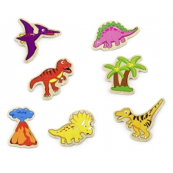 Viga 50289 Magnesy dinozaury