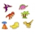 Viga 50289 Magnesy dinozaury