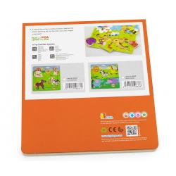Viga 50838 Puzzle na podkładce zoo