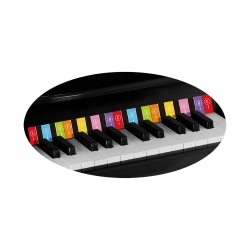 Viga 50996 Pierwsze pianino dla dziecka - czarne