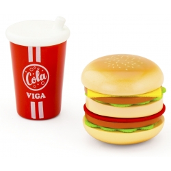 Viga 51602 Zestaw Hamburger i Cola