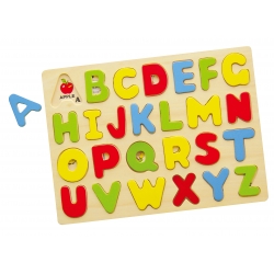 Viga 58543 Puzzle układanka na podkładce - alfabet