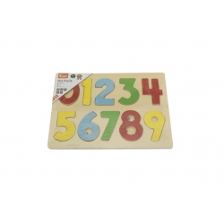 Viga 58545 Puzzle układanka na podkładce cyferki