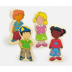 Viga 59699 Figurki magnetyczne - dzieci