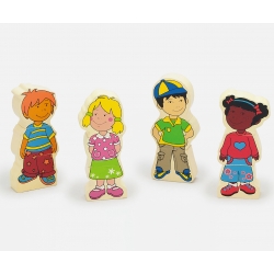 Viga 59699 Figurki magnetyczne - dzieci