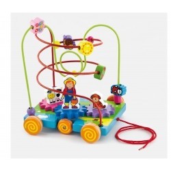 Viga 50120 Edukacyjno - sensoryczny labirynt przeplatanka