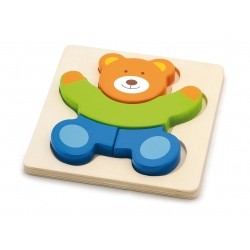 Viga 50169 Pierwsze puzzle maluszka - miś