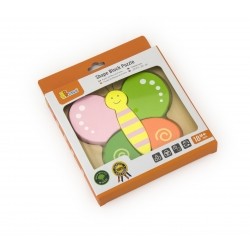 Viga 50170 Pierwsze puzzle maluszka - motyl