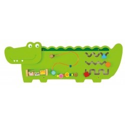 Viga 50469 Sensoryczna tablica manipulacyjna - krokodyl
