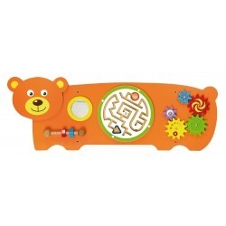 Viga 50471 Sensoryczna tablica manipulacyjna - miś